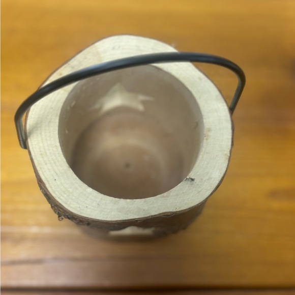 ❤️3/$15🩷Birch Wood Star Tea Light Candle Holder - Picture 4 of 5